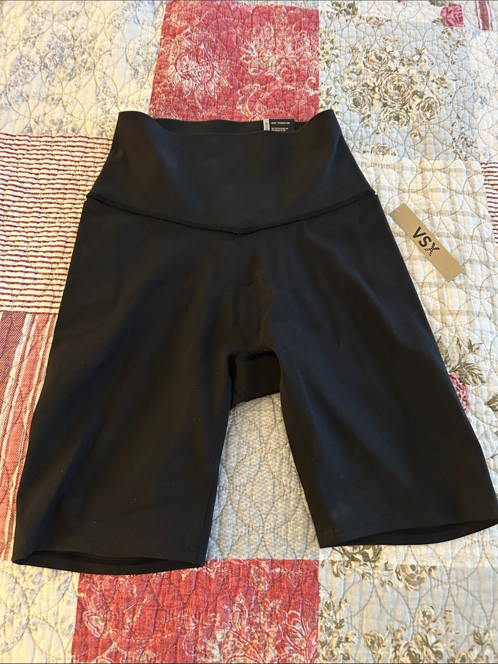 Victoria's Secret Black High-Rise Bike Shorts